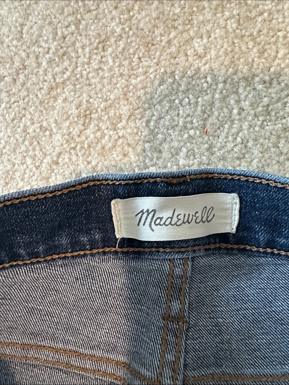 Madewell Dark Blue Skinny Jeans